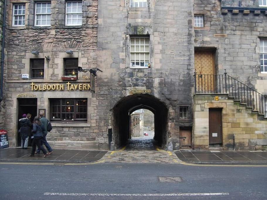 Next To The Palace And Royal Mile With Parking EDI Eksteriør billede